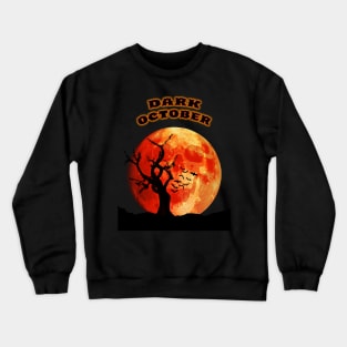 Halloween - Dark October Moon Crewneck Sweatshirt